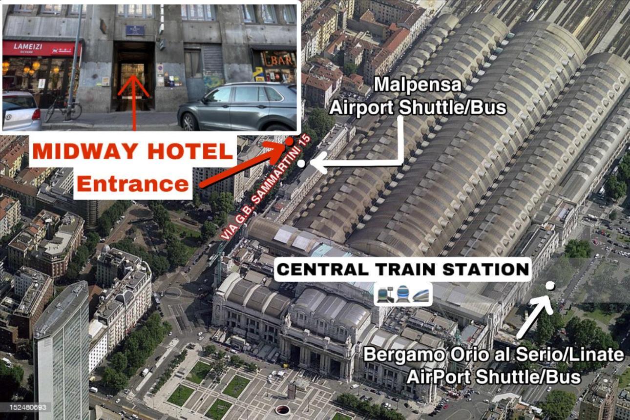 Hotel Midway ميلان المظهر الخارجي الصورة