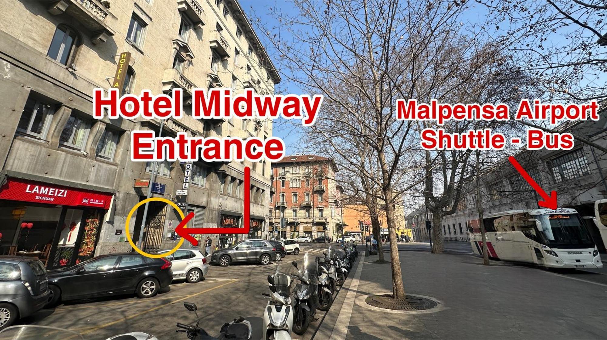 Hotel Midway ميلان المظهر الخارجي الصورة